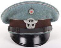 Third Reich Police Administration Enlisted Mans / NCO’s Peaked Cap
