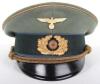 German Army Medical Generals Peaked Cap