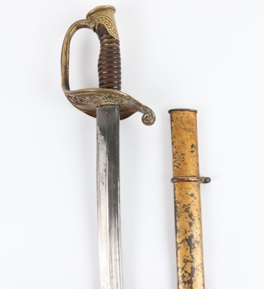 Scarce Confederate States of America (C.S.A) Cavalry Sword