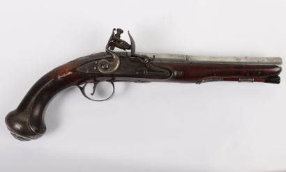 Flintlock Holster Pistol by Collis of Oxford c.1776