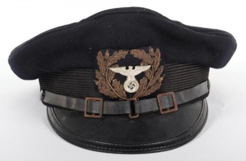 Third Reich SA Marine Peaked Cap