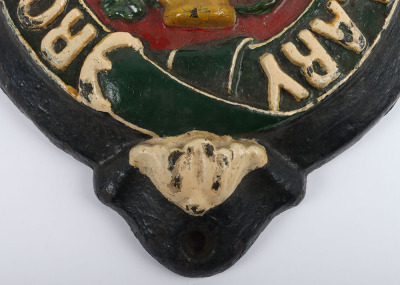 Rare Royal Irish Constabulary Station Badge - 4