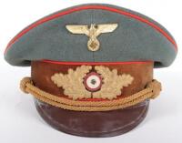 Third Reich NSDAP Eastern Territories Gauleitung Peaked Cap