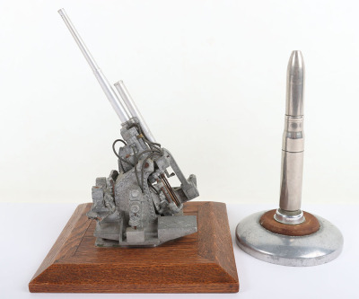 Presentation Trophy of a Anti-Aircraft Gun and Medals Relating to Sergeant Smith ‘The Flying Bomb Victor’ - 10