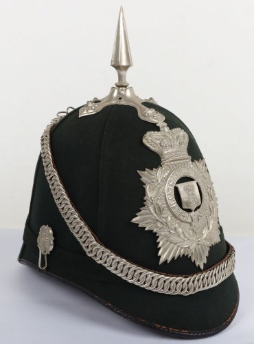 Victorian 2nd Hants Rifle Volunteers Other Ranks Home Service Helmet