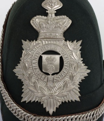 Victorian 2nd Hants Rifle Volunteers Other Ranks Home Service Helmet - 8