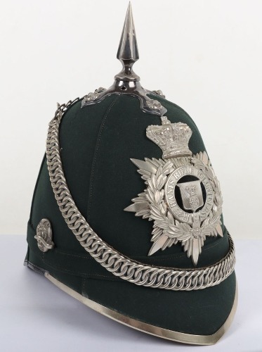 Victorian 2nd Hants Rifle Volunteers Officers Home Service Helmet