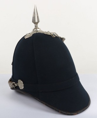 Victorian 4th Hants Rifle Volunteers Other Ranks Home Service Helmet - 4