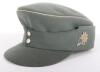 German Army Mountain Troops (Gebirgsjäger) Officers M-43 Field Cap - 2