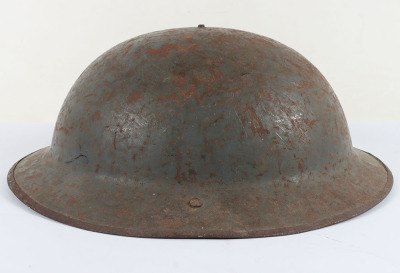 WW1 52nd Battalion (New Ontario) Canadian Expeditionary Force Steel Combat Helmet - 5