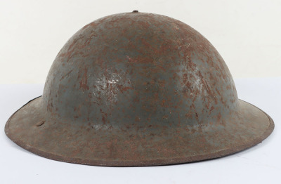 WW1 52nd Battalion (New Ontario) Canadian Expeditionary Force Steel Combat Helmet - 6