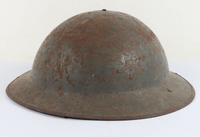 WW1 52nd Battalion (New Ontario) Canadian Expeditionary Force Steel Combat Helmet - 7