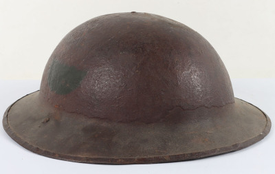 WW1 British Brodie Helmet of the Royal Irish Rifles - 9