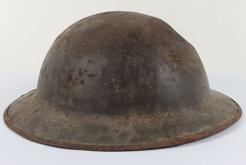 WW1 British Steel Combat Helmet Shell with Divisional Insignia