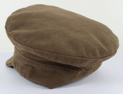 WW1 Belgium Army Officers Peaked Cap - 7