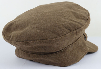 WW1 Belgium Army Officers Peaked Cap - 8