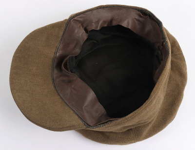 WW1 Belgium Army Officers Peaked Cap - 9