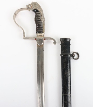 Imperial German Lion Head Sword by WKC