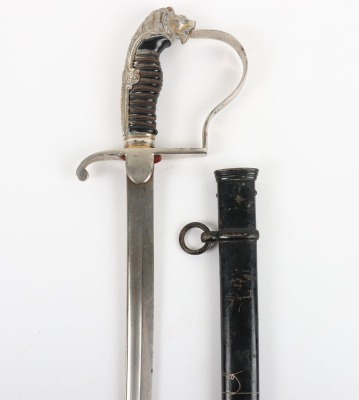 Imperial German Lion Head Sword by WKC - 2