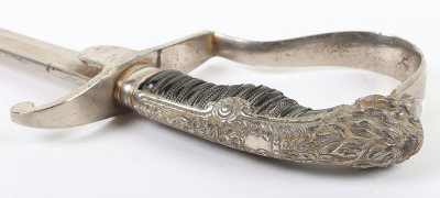 Imperial German Lion Head Sword by WKC - 6