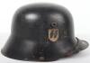 Allgemeine-SS M-18 Austrian Transitional Steel Helmet - 4