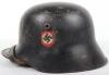 Allgemeine-SS M-18 Austrian Transitional Steel Helmet - 6