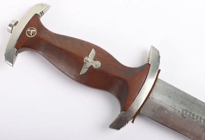 Rare Third Reich SA (Sturmabteilung) Dagger with ‘Christmas’ Pattern Motto to Blade by Carl Eickhorn, Solingen - 11