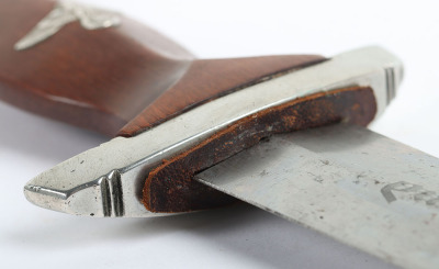 Rare Third Reich SA (Sturmabteilung) Dagger with ‘Christmas’ Pattern Motto to Blade by Carl Eickhorn, Solingen - 30