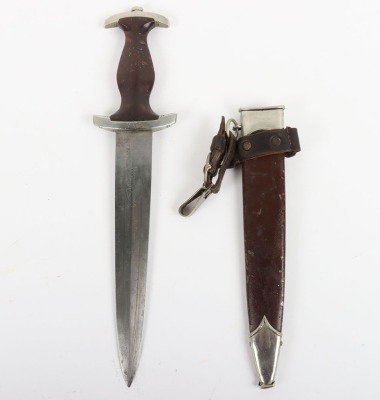 Rare Third Reich SA (Sturmabteilung) Dagger with Full Ernst R&ouml;hm Dedication by C Linder, Solingen Merscheid - 3