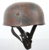 Luftwaffe Camouflaged Paratroopers Steel Helmet - 7