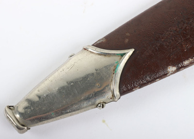 Rare Third Reich SA (Sturmabteilung) Dagger with Full Ernst R&ouml;hm Dedication by C Linder, Solingen Merscheid - 9