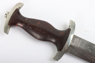 Rare Third Reich SA (Sturmabteilung) Dagger with Full Ernst R&ouml;hm Dedication by C Linder, Solingen Merscheid - 12