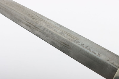 Rare Third Reich SA (Sturmabteilung) Dagger with Full Ernst R&ouml;hm Dedication by C Linder, Solingen Merscheid - 14