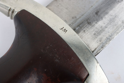 Rare Third Reich SA (Sturmabteilung) Dagger with Full Ernst R&ouml;hm Dedication by C Linder, Solingen Merscheid - 30