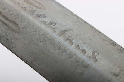 Rare Third Reich SA (Sturmabteilung) Dagger with Full Ernst R&ouml;hm Dedication by C Linder, Solingen Merscheid - 32