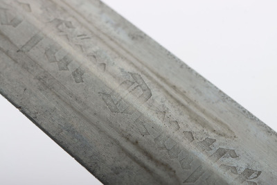 Rare Third Reich SA (Sturmabteilung) Dagger with Full Ernst R&ouml;hm Dedication by C Linder, Solingen Merscheid - 33