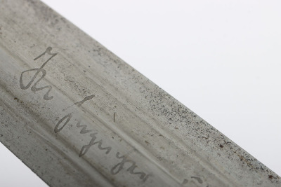 Rare Third Reich SA (Sturmabteilung) Dagger with Full Ernst R&ouml;hm Dedication by C Linder, Solingen Merscheid - 39