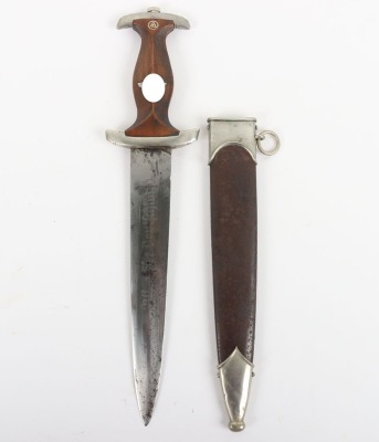 Third Reich SA (Sturmabteilung) Dagger with Shooting Prize Dedication by August Bickel