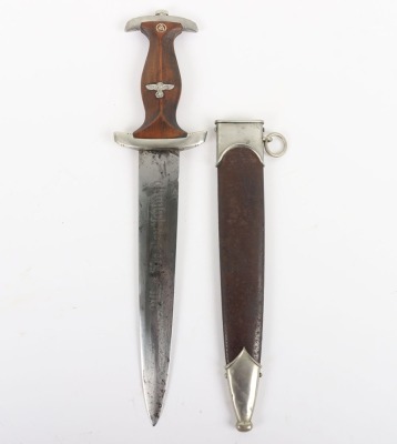 Third Reich SA (Sturmabteilung) Dagger with Shooting Prize Dedication by August Bickel - 2