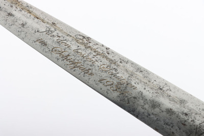 Third Reich SA (Sturmabteilung) Dagger with Shooting Prize Dedication by August Bickel - 15