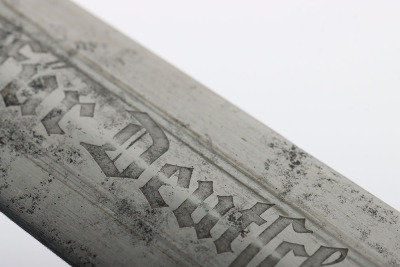 Third Reich SA (Sturmabteilung) Dagger with Shooting Prize Dedication by August Bickel - 23