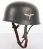 Luftwaffe Double Decal Paratroopers Steel Helmet