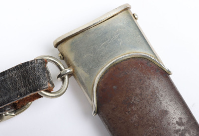 Third Reich SA (Sturmabteilung) Dagger with Name of Original Owner Etched to Blade, by Ed Wusthof, Solingen - 6