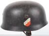 Luftwaffe Double Decal Paratroopers Steel Helmet - 5