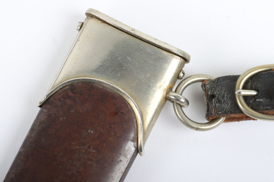 Third Reich SA (Sturmabteilung) Dagger with Name of Original Owner Etched to Blade, by Ed Wusthof, Solingen - 10