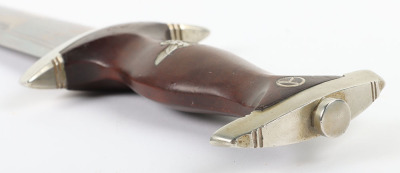 Third Reich SA (Sturmabteilung) Dagger with Name of Original Owner Etched to Blade, by Ed Wusthof, Solingen - 18
