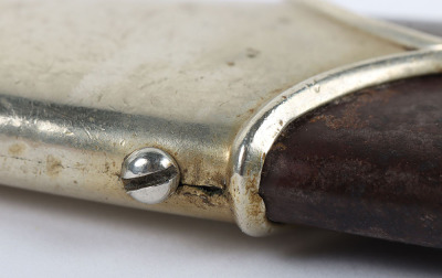 Third Reich SA (Sturmabteilung) Dagger with Name of Original Owner Etched to Blade, by Ed Wusthof, Solingen - 20