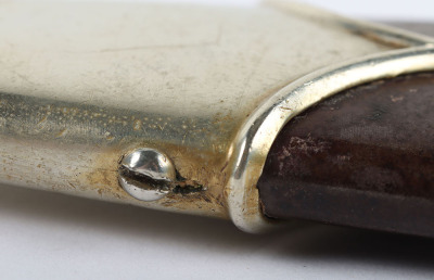Third Reich SA (Sturmabteilung) Dagger with Name of Original Owner Etched to Blade, by Ed Wusthof, Solingen - 22