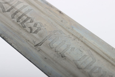 Third Reich SA (Sturmabteilung) Dagger with Name of Original Owner Etched to Blade, by Ed Wusthof, Solingen - 32