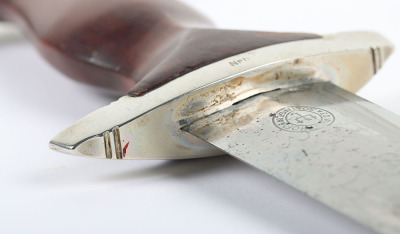 Third Reich SA (Sturmabteilung) Dagger with Name of Original Owner Etched to Blade, by Ed Wusthof, Solingen - 37